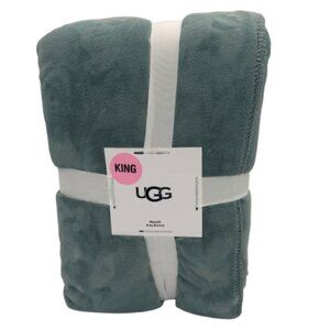 NWT UGG Novah Slate King Blanket - 110" x 96"